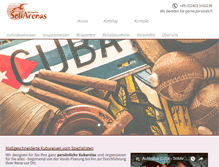 Tablet Screenshot of cubareisen.info